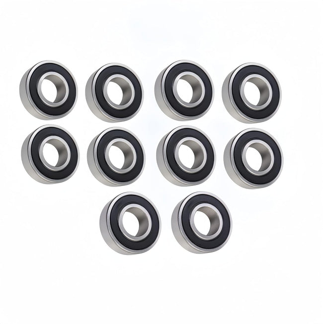 KYDE 10Pcs 1623 - 2RS Deep Groove Ball Bearings 5/8" x1 - 3/8 x7/16 Double Sealed Ball Bearings for Scooters Elevators Skateboards… - KYDE Bearing Hover Image