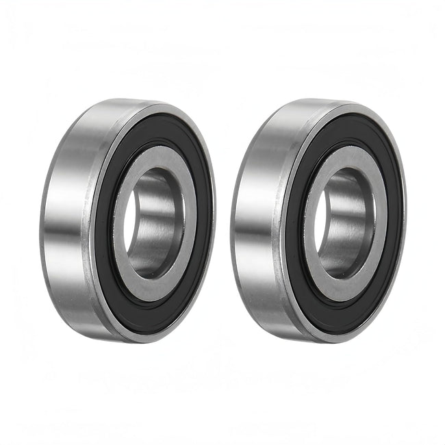 KYDE 10 PCS 16001-2RS Deep Groove Ball Bearing12mm x 28mm x 7mm Hign Carbon Chrome Steel Double Rubber Sealed Bearing… Main Image