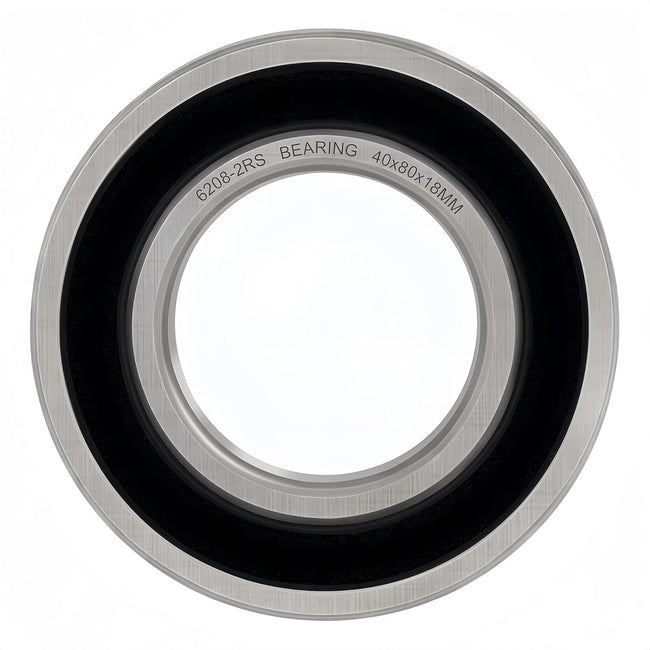 KYDE 2 Pack 6208-2RS Double Sealed Deep Groove Ball Bearings 40x80x18mm Bearing Main Image