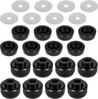 KYDE 24 PCS 7 - 141 Body Cab Mount Bushing Kit Replacement 68106 68107 1163 Polyurethane Body Cab Mounts & Washers for 99 - 14 Chevy Silverado GMC Sierra 1500/2500 2WD/4WD - KYDE Bearing
